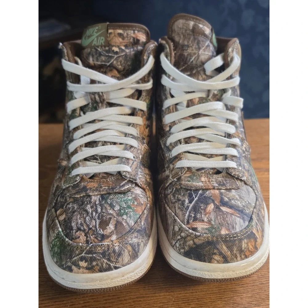 Nike Jordan Air Ship Realtree‎ Camo PE SP 8.5 Sneakers Tennis Shoes Athletic